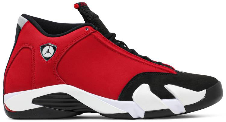 Experience classic style with a twist with the air jordan 14 retro gym red