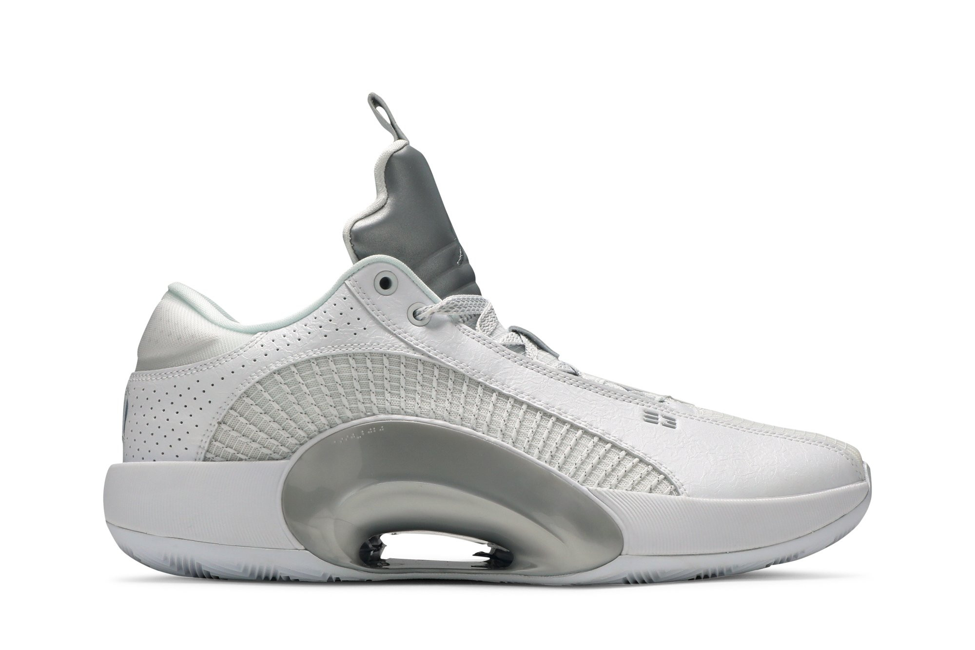 Air Jordan 35 Low PF 'White Metallic Silver' CW2459-100