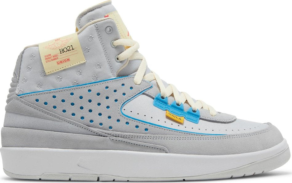 Union la x air jordan 2 retro sp grey fog dn3802-001 - a must-have for sneaker enthusiasts