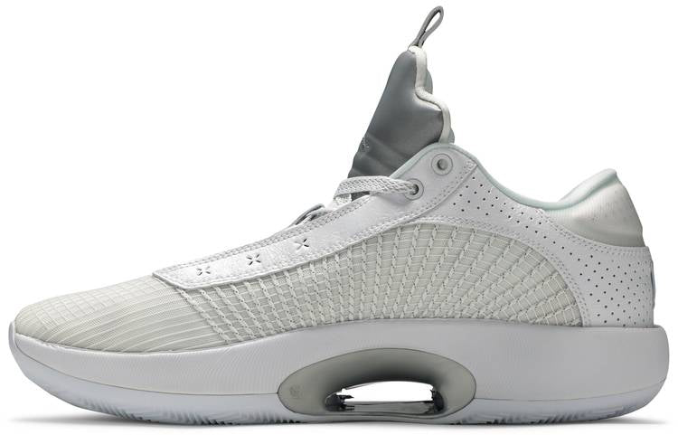 Air jordan 35 low pf white metallic silver cw2459-100: the ultimate sneaker for style and performance