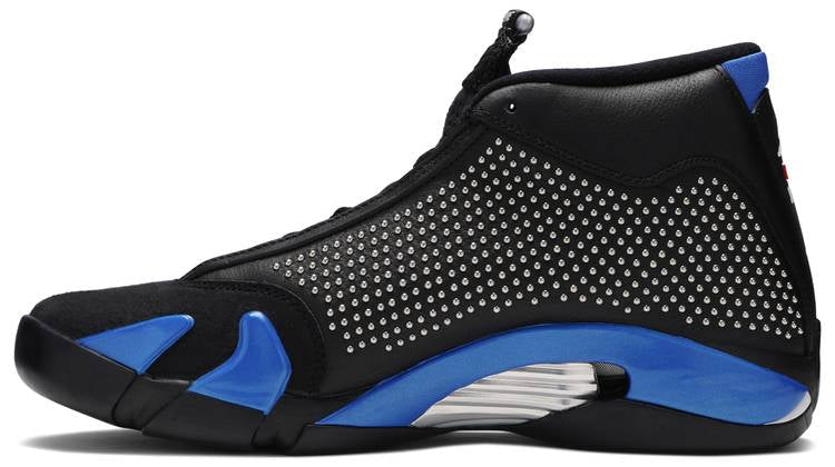 Get ready to turn heads with the supreme x air jordan 14 retro black varsity royal