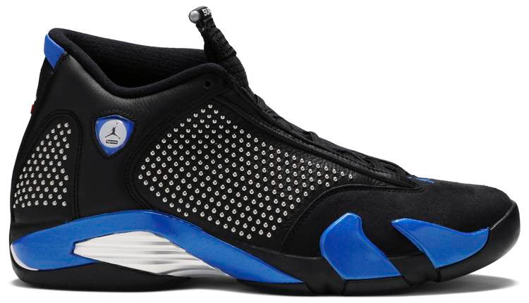 Get ready to turn heads with the supreme x air jordan 14 retro black varsity royal