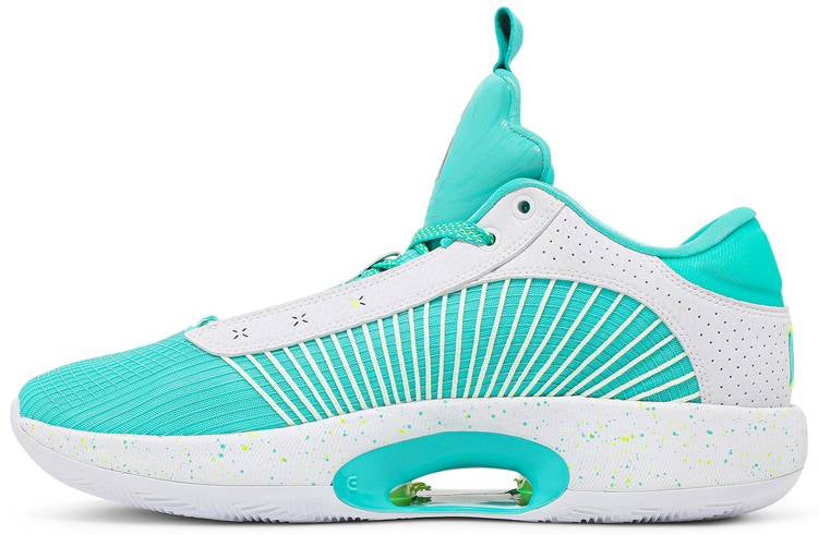 The guo ailun x air jordan 35 low pf jade: a must-have sneaker for collectors