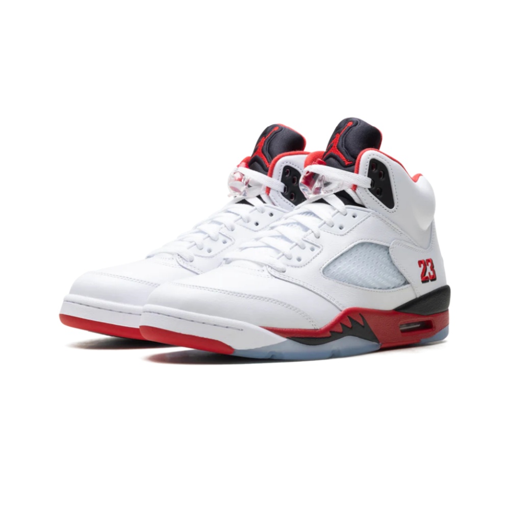 Air Jordan 5 “Fire Red – Black Tongue (2025)”